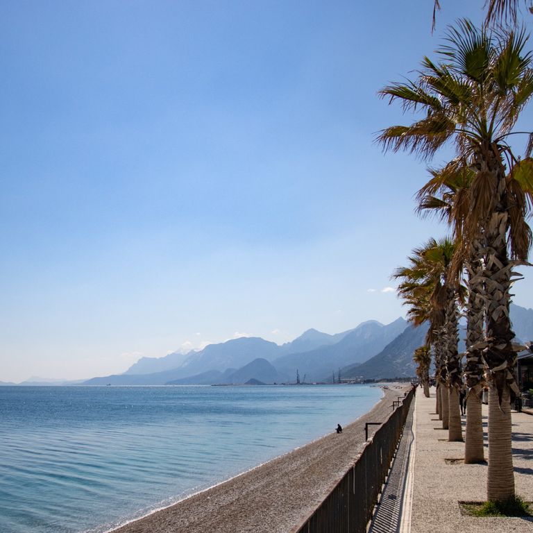 Mittelmeerküste Antalya Fotografie
