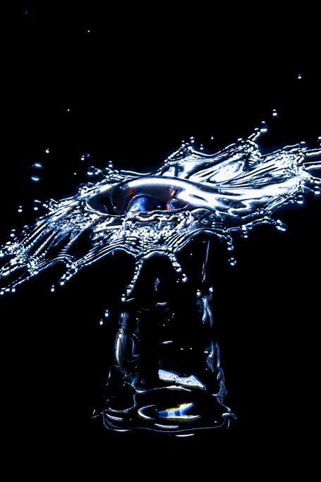 Tropfen auf Tropfen Fotografie