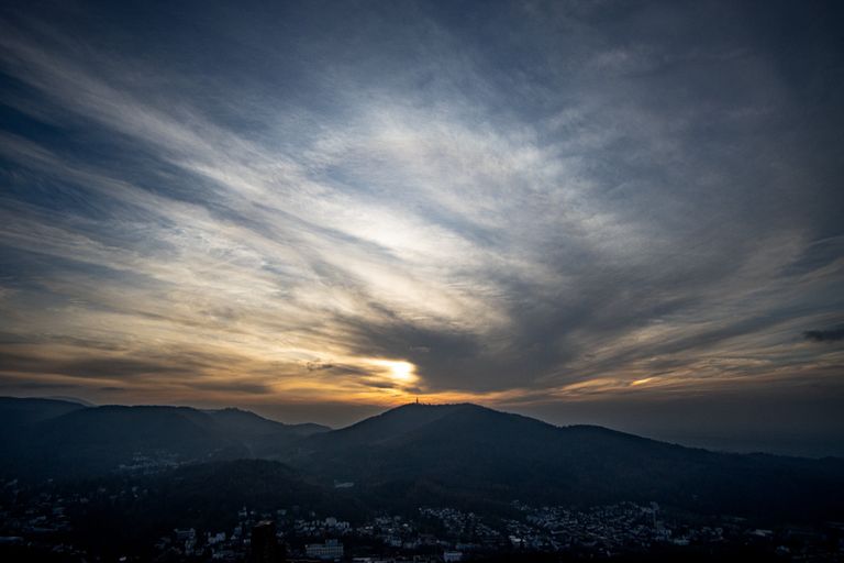 Altes Schloß zu Hohenbaden - Aussicht