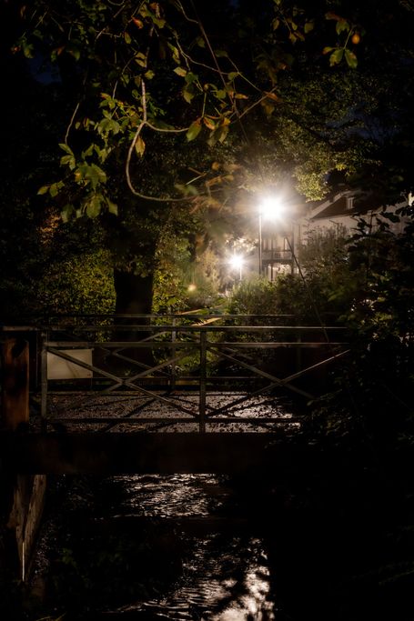 Aubach bei Nacht
