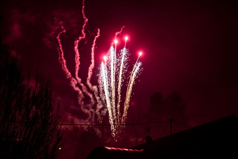 Feuerwerk, Sylvester
