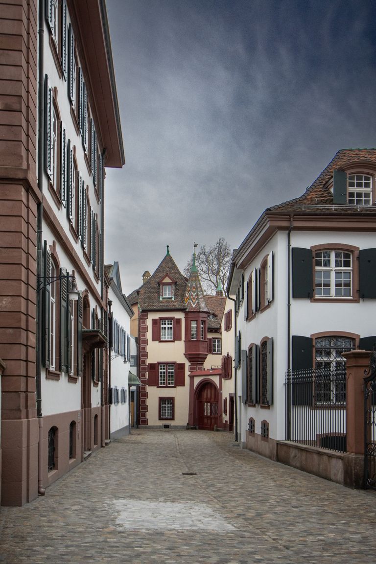 Gasse in Basel